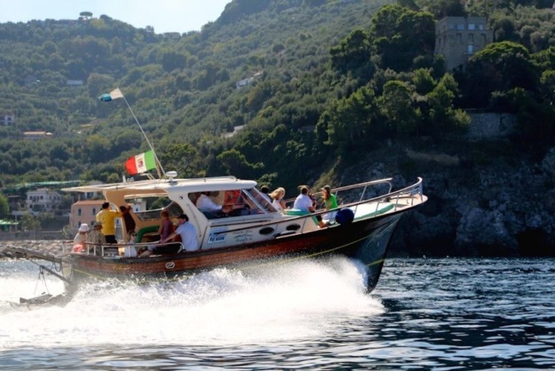 Pompei e Vesuvio con pranzo in un vigneto - Tour in motobarca - 0